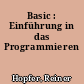 Basic : Einführung in das Programmieren